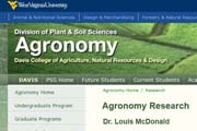 West Virginia University Agronomy Research
