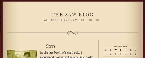 The Saw Blog