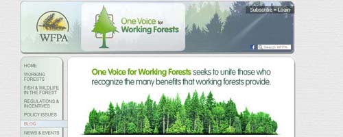 one voice for working forests
