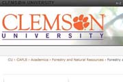 Clemson University Forest Resources Management