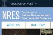 University of Illinois at Urbana-Champaign Department of Natural Resources and Environmental Sciences