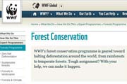 WWF Forest Conservation