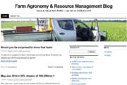 Farm Agronomy & Resource Management Blog