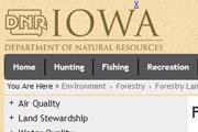 Iowa DNR: Forested Riparian Buffers