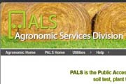 NCDA&CS Agronomic Services Division PALS (Public Access Laboratory-information-management System)