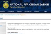 National FFA Organization: Agronomy CDE