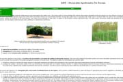 Silvoarable Agroforestry For Europe