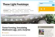 These Light Footsteps: Forest Farming, Inoculating Mushroom Logs, and a Surprise