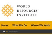 World Resources Institute: Agroforestry